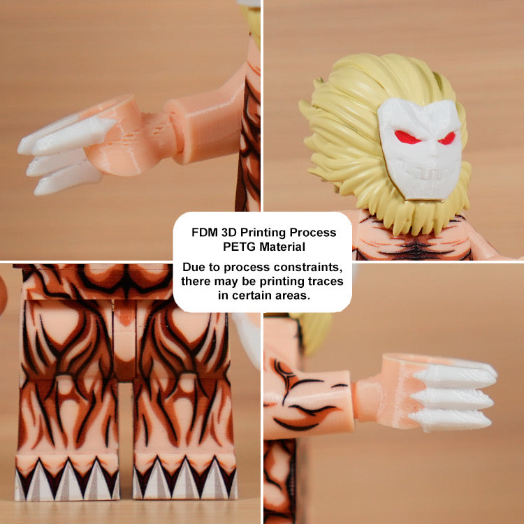 Jaw Titan (9.5CM) | Custom Giant Minifigure