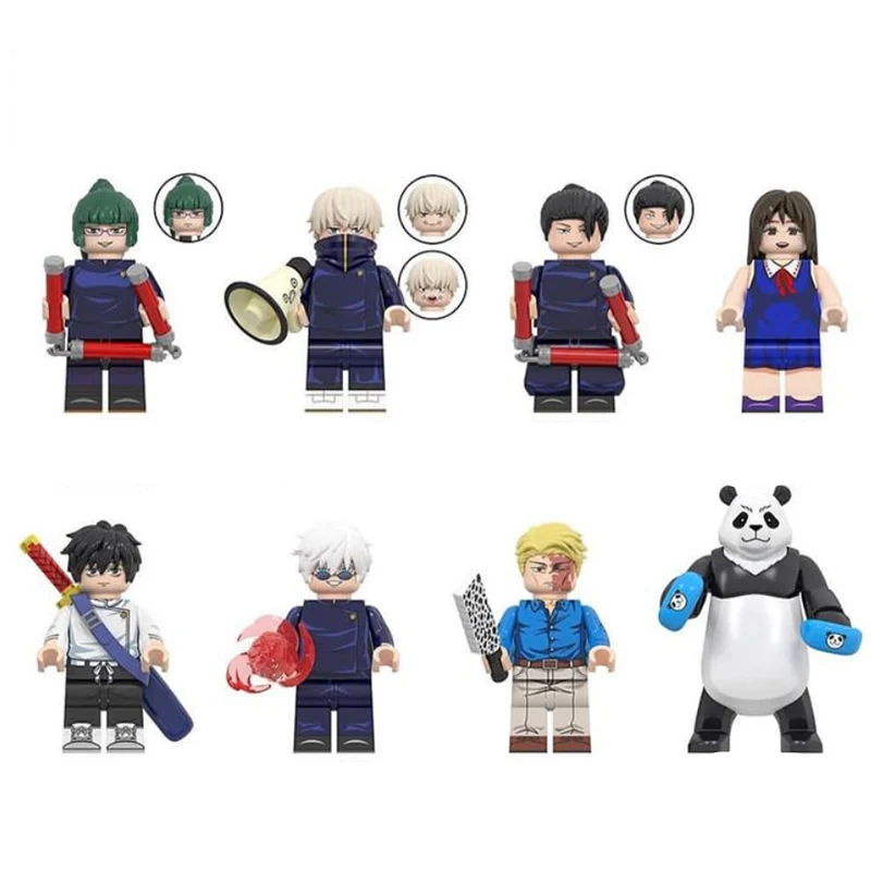Jujutsu Sorcerers | Custom BrickPack