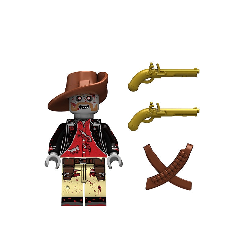 Micah Zombie (001) | Custom Minifigure