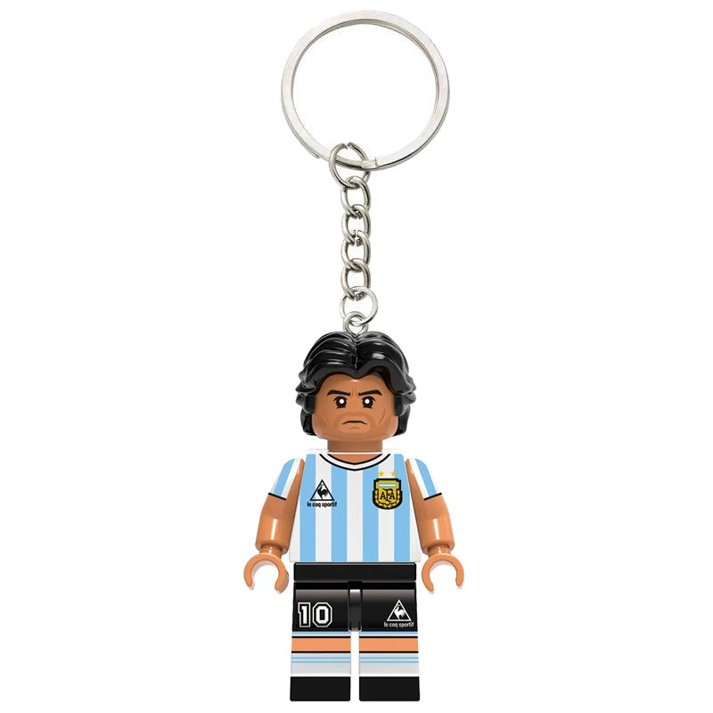 Legend of Lanús (National Kit) | Custom Minifigure Keychain