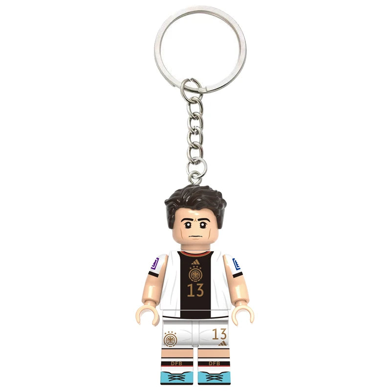 Der Bomber (National Kit) | Custom Minifigure Keychain