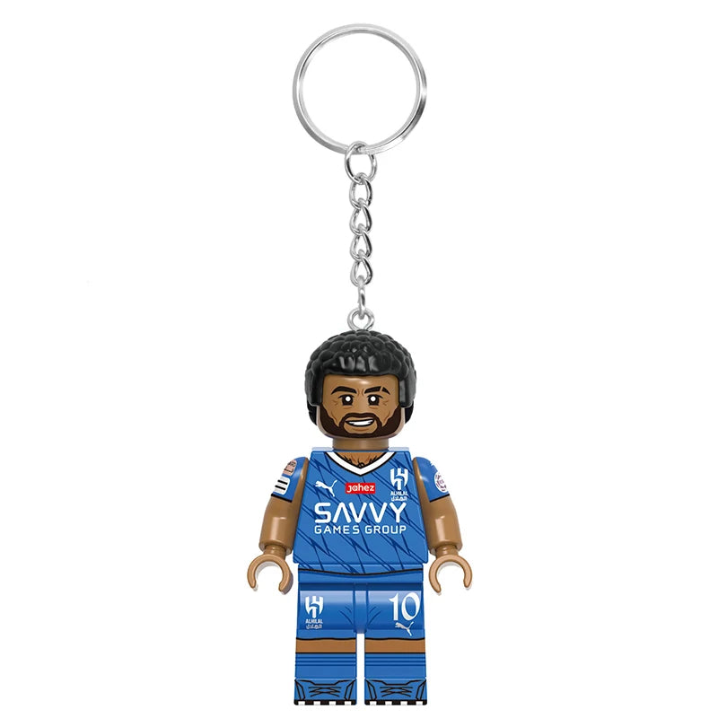 Samba Dribble Prince (Club Kit) | Custom Minifigure Keychain