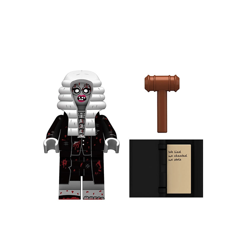 Judge Zombie (001) | Custom Minifigure