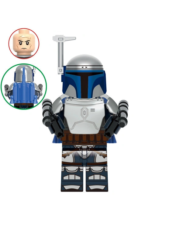 Jango Fett (001) | Custom Minifigure