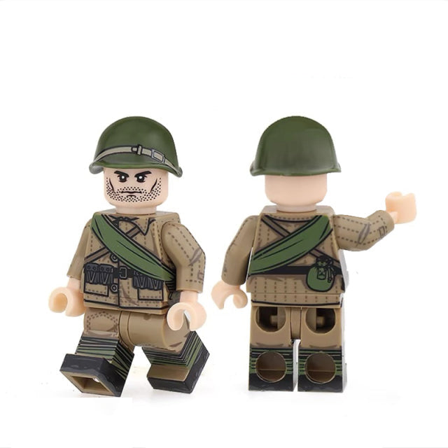 Soviet Riflemen (001) | Custom Minifigure