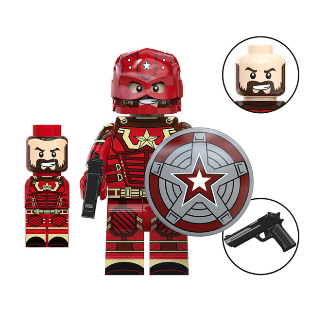 The Red Guardian (001) | Custom Minifigure