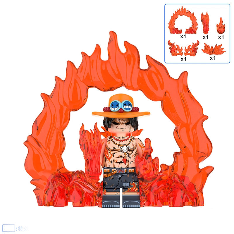 Flamefist Pirate (001) | Custom Minifigure