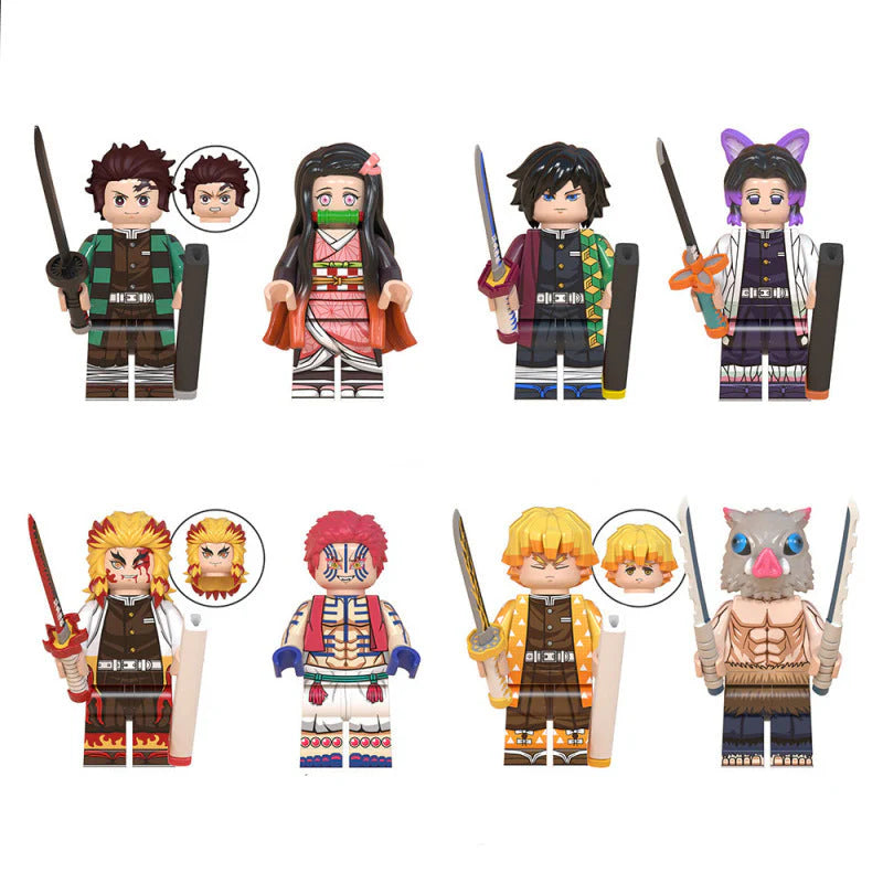 Demon Slayers & Foes | Custom BrickPack