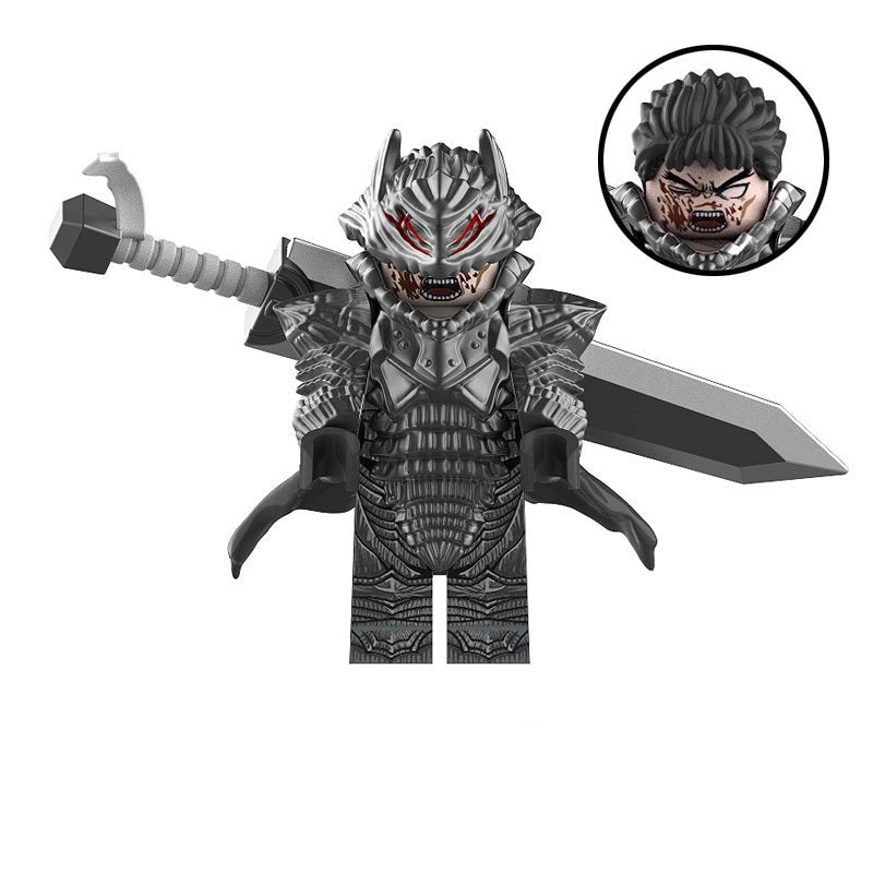 Black Wolf Reaper (001) | Custom Minifigure
