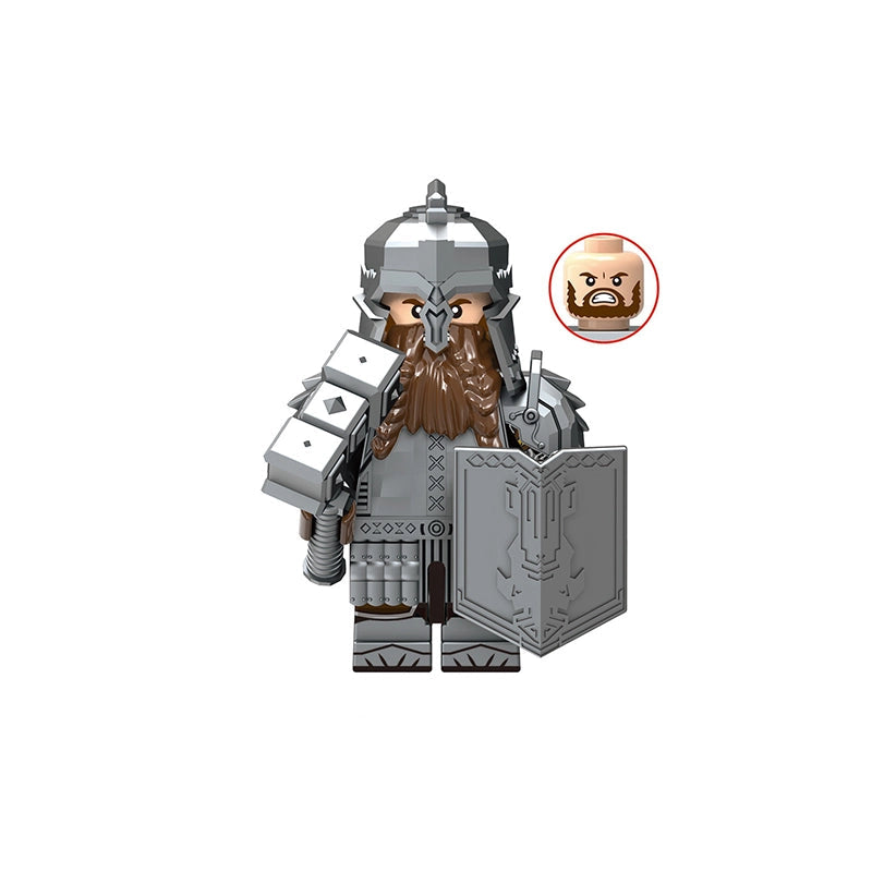 Dwarf Warrior (003) | Custom Minifigure