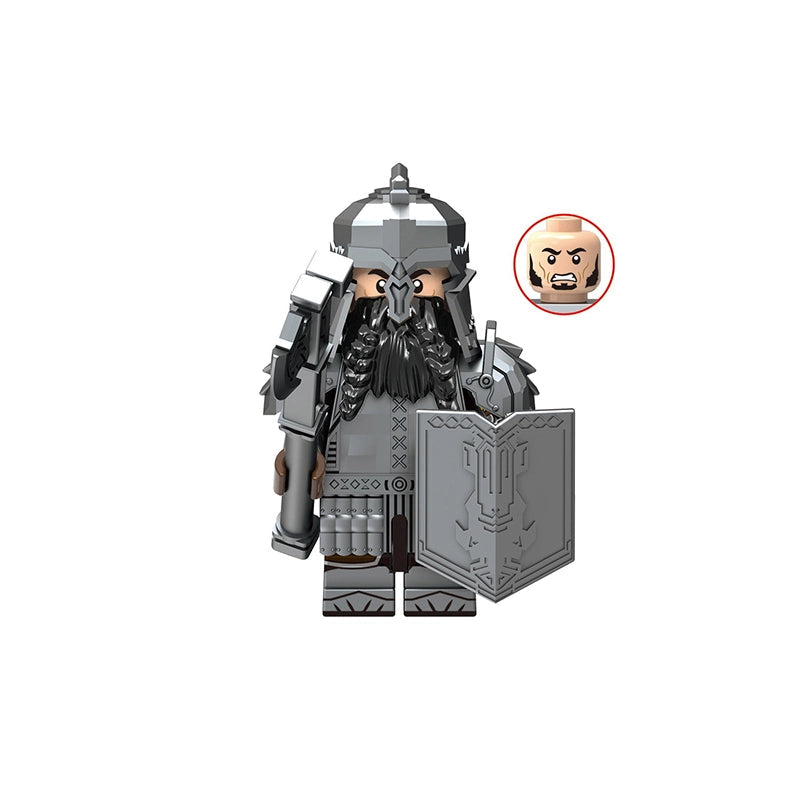 Dwarf Warrior (004) | Custom Minifigure