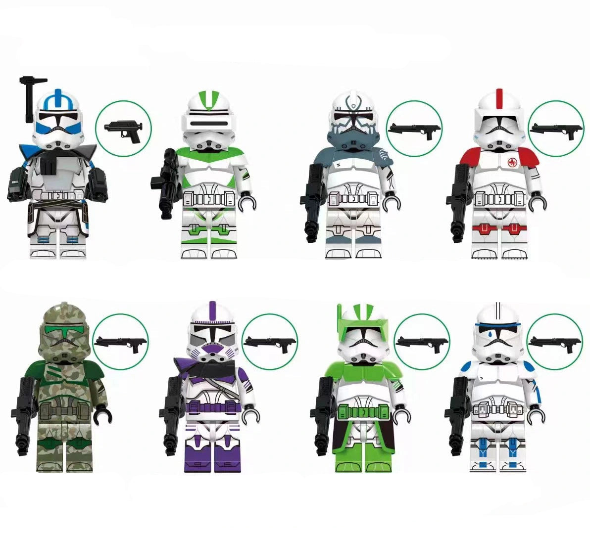 Battlefront Clones: Infantry Ops | Custom BrickPack