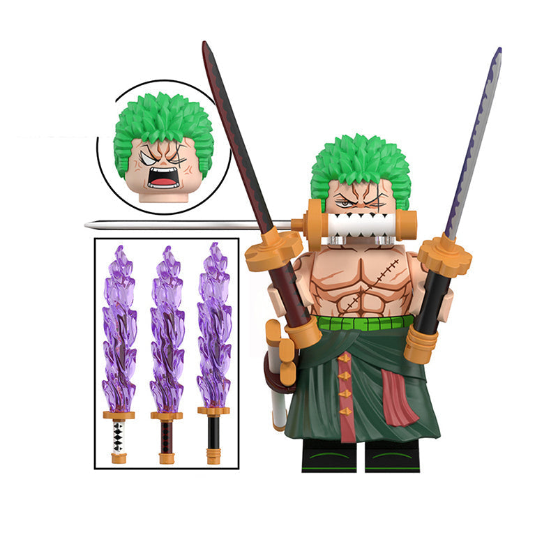 Roronoa Zoro (001) | Custom Minifigure