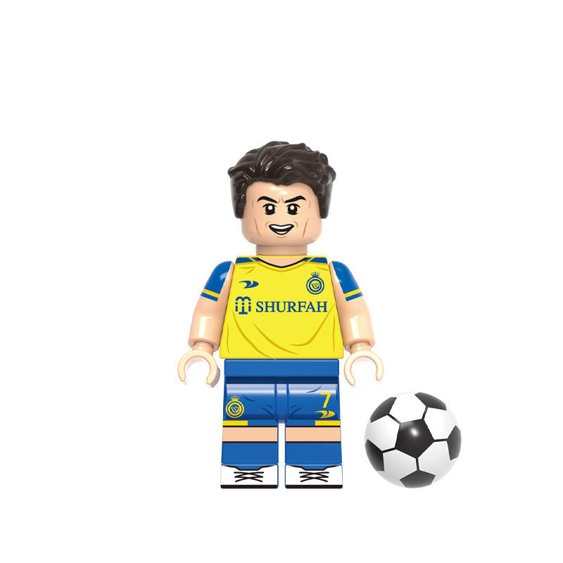 CR7 Portuguese Striker (Club Kit) | Custom Minifigure