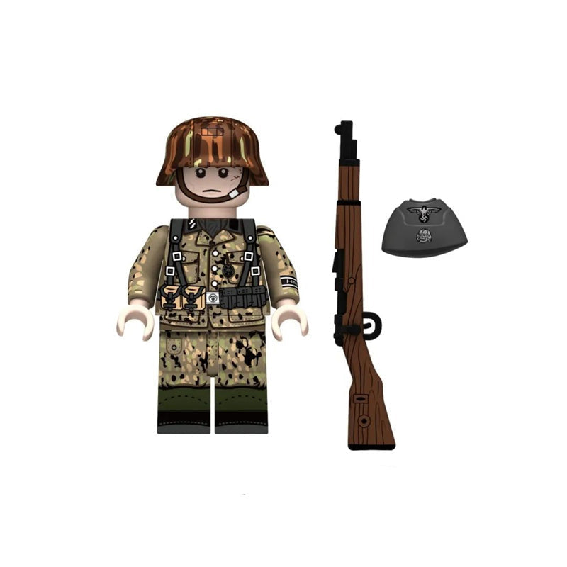Waffen-SS Pea Dot (004) | Custom Minifigure