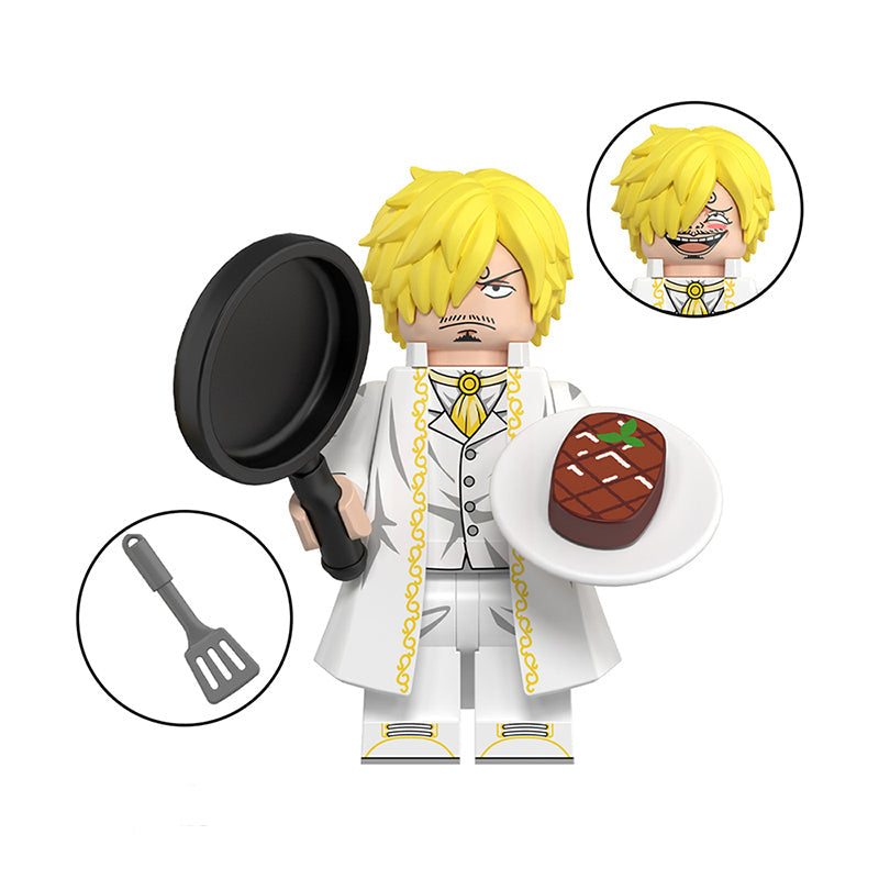 Dashing Chef Fighter (Tea Party) | Custom Minifigure