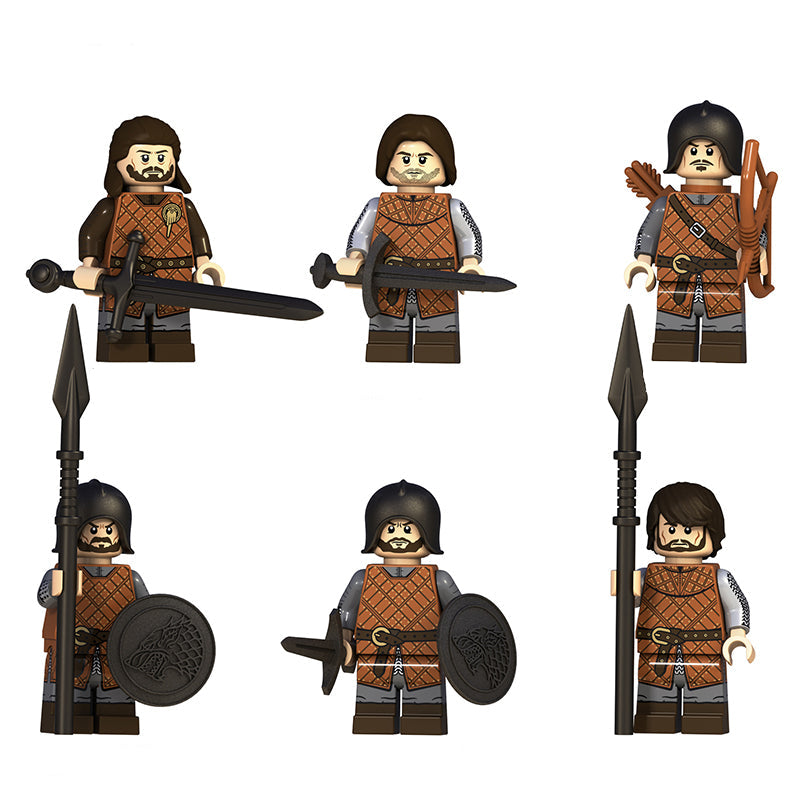 House Stark Bannermen | Custom BrickPack