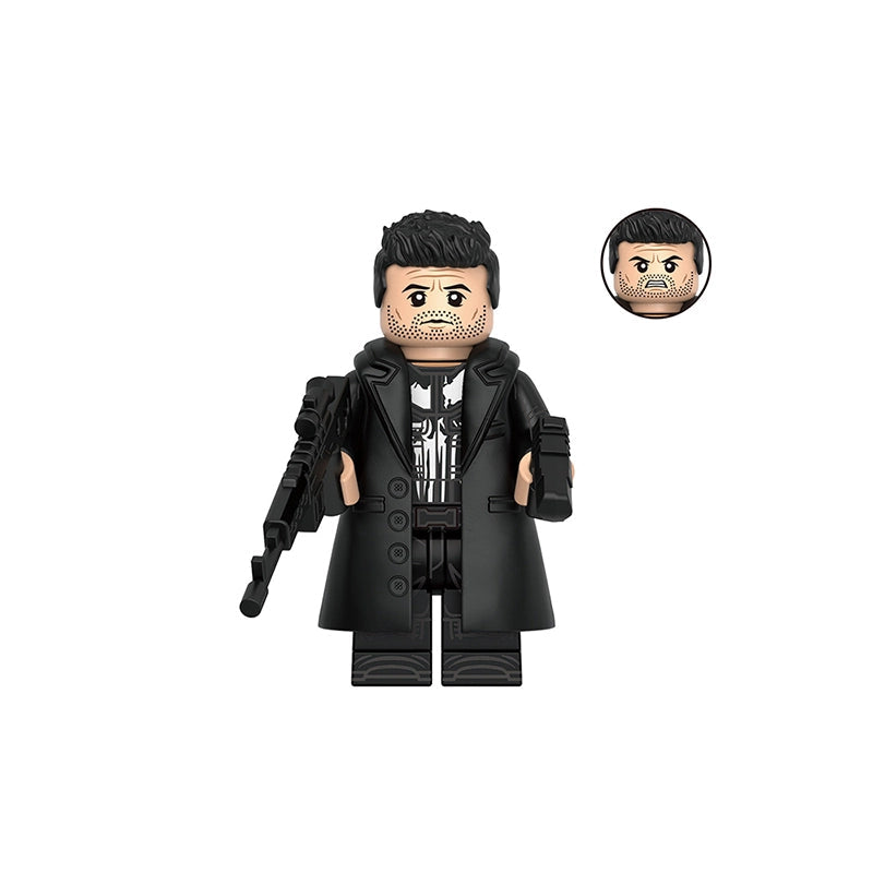 GH0337 – Skullmarked Vigilante | Custom Brick Figure