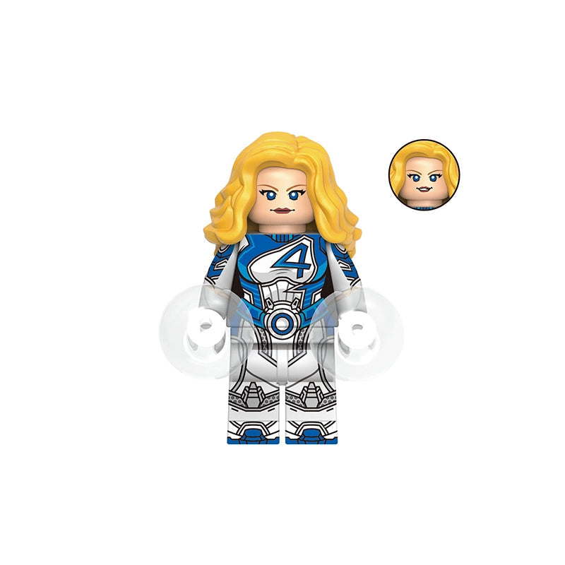 Female Invisible Force (002) | Custom Minifigure