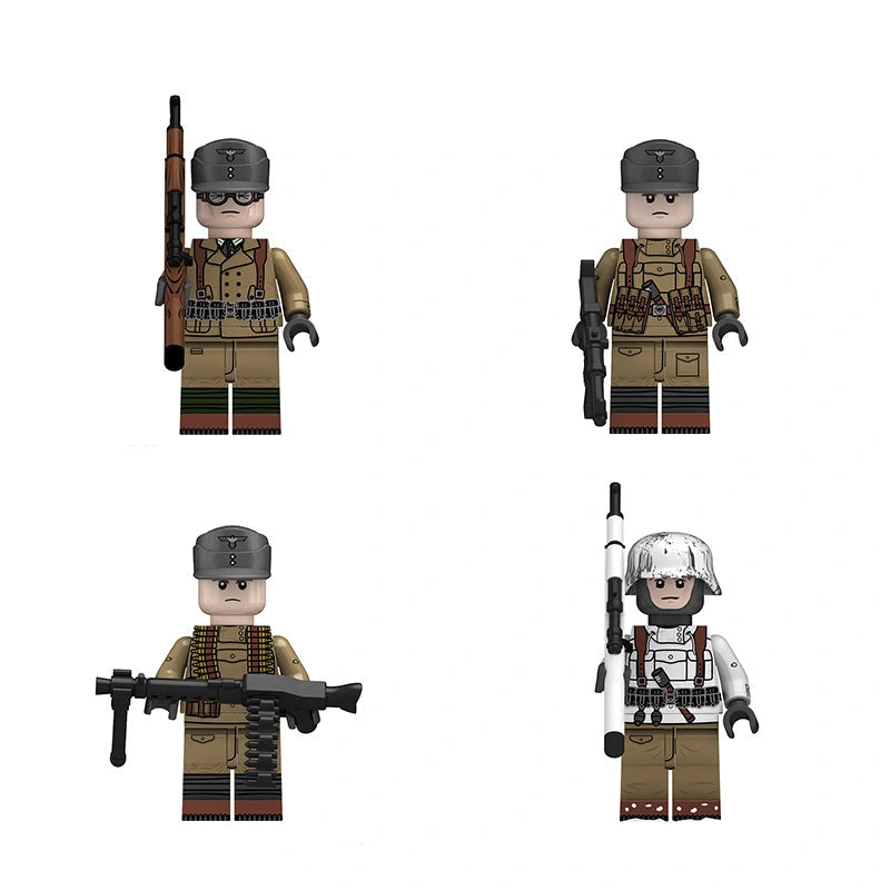 Alpine Wolves: Gebirgsjäger Unit | Custom Brickpack