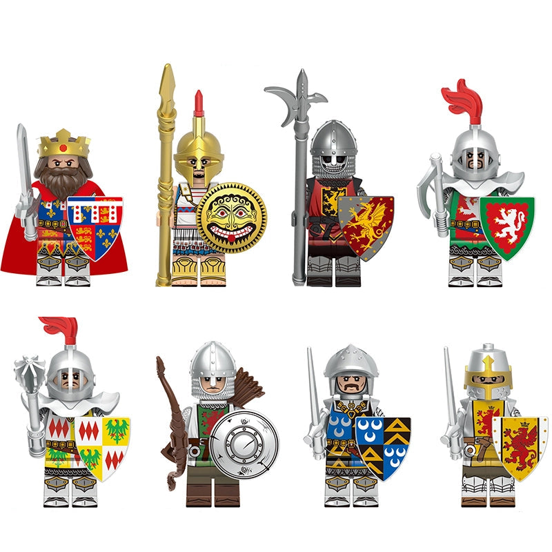 Blades of Glory: Ancient & Medieval Warriors | Custom BrickPack