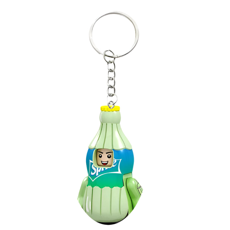 Sprite Minifigure Keychain