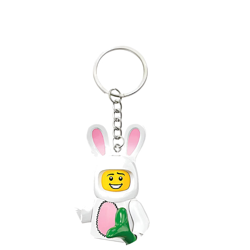 Rabbit Minifigure Keychain