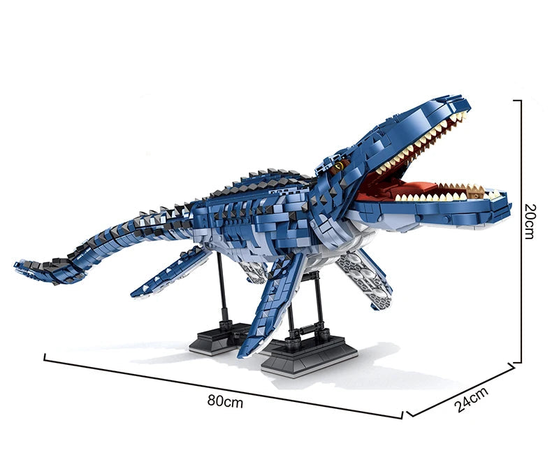 Mosasaurus Model