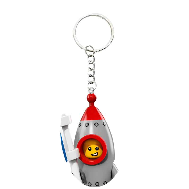 Spaceship Minifigure Keychain