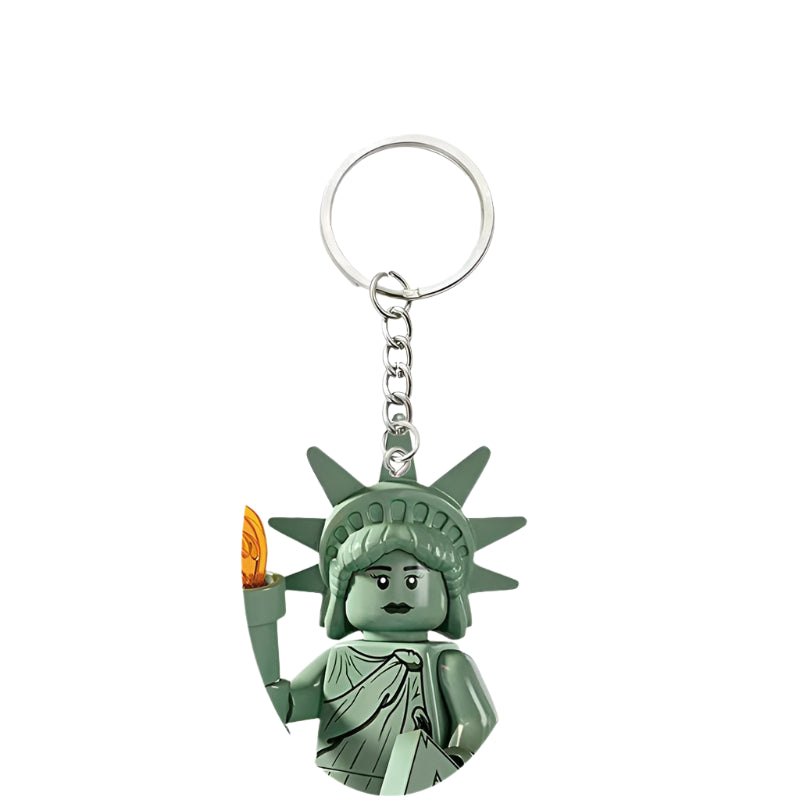 MS Liberty Minifigure Keychain