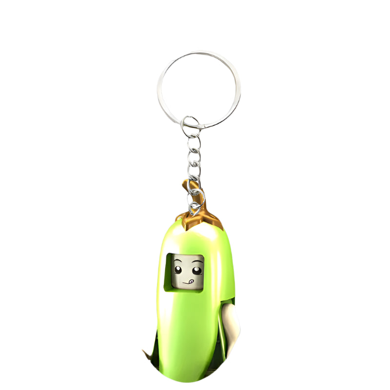 Jalapeño Minifigure Keychain