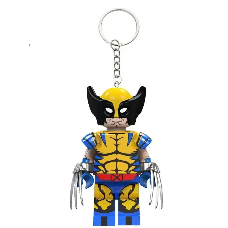 Wolverine Minifigure Keychain