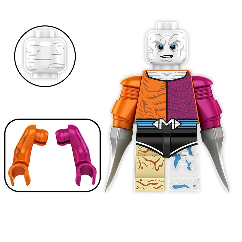 BF305 – Element Man | Custom Brick Figure