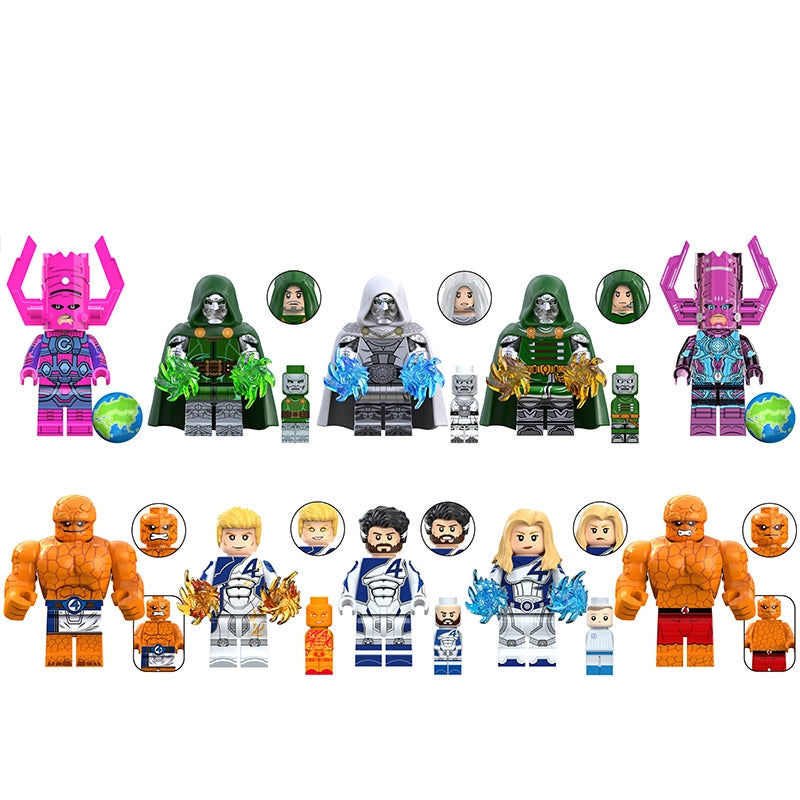 Doom’s Dominion: Galactus & Fantastic Four | Custom BrickPack