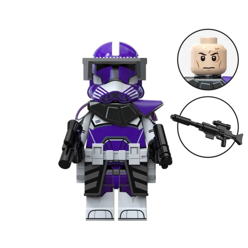 BF8148 – Amethyst Legion Trooper | Custom Brick Figure