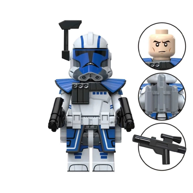BF8163 – Bluecrest Legion Trooper | Custom Brick Figure