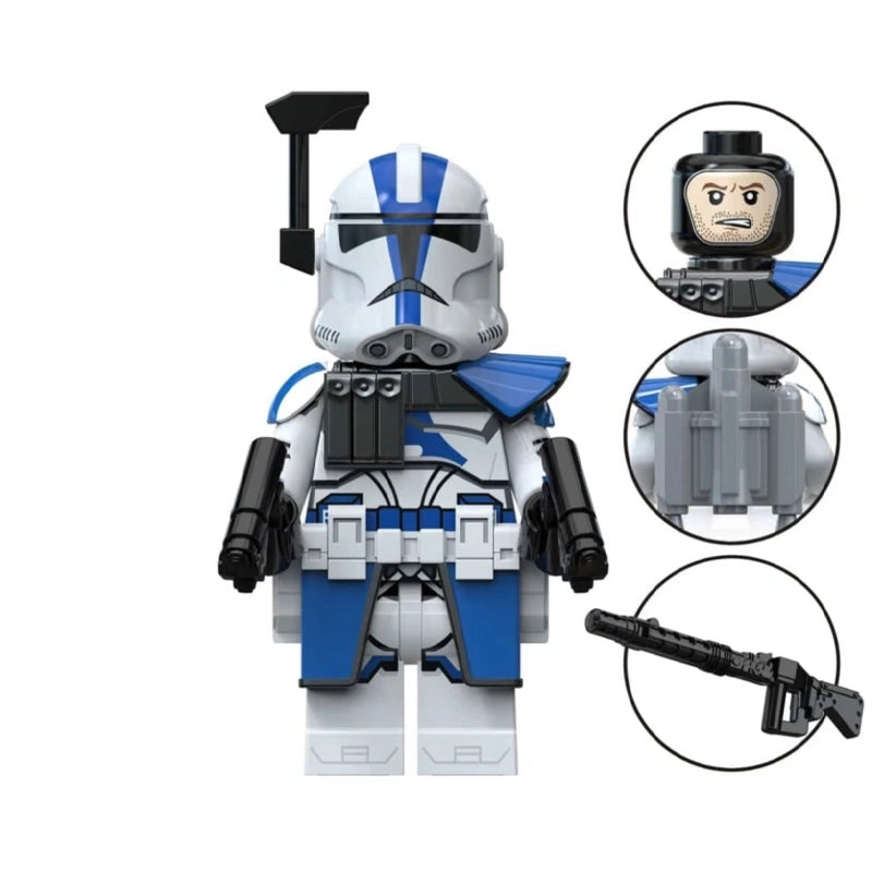 BF8168 – Bluecrest Legion Trooper | Custom Brick Figure