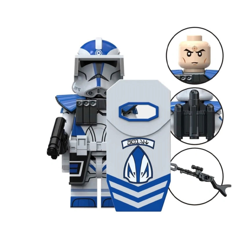 BF8169 – Bluecrest Legion Trooper | Custom Brick Figure