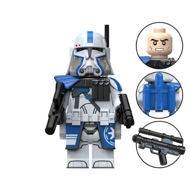 BF8171 – Bluecrest Legion Trooper | Custom Brick Figure