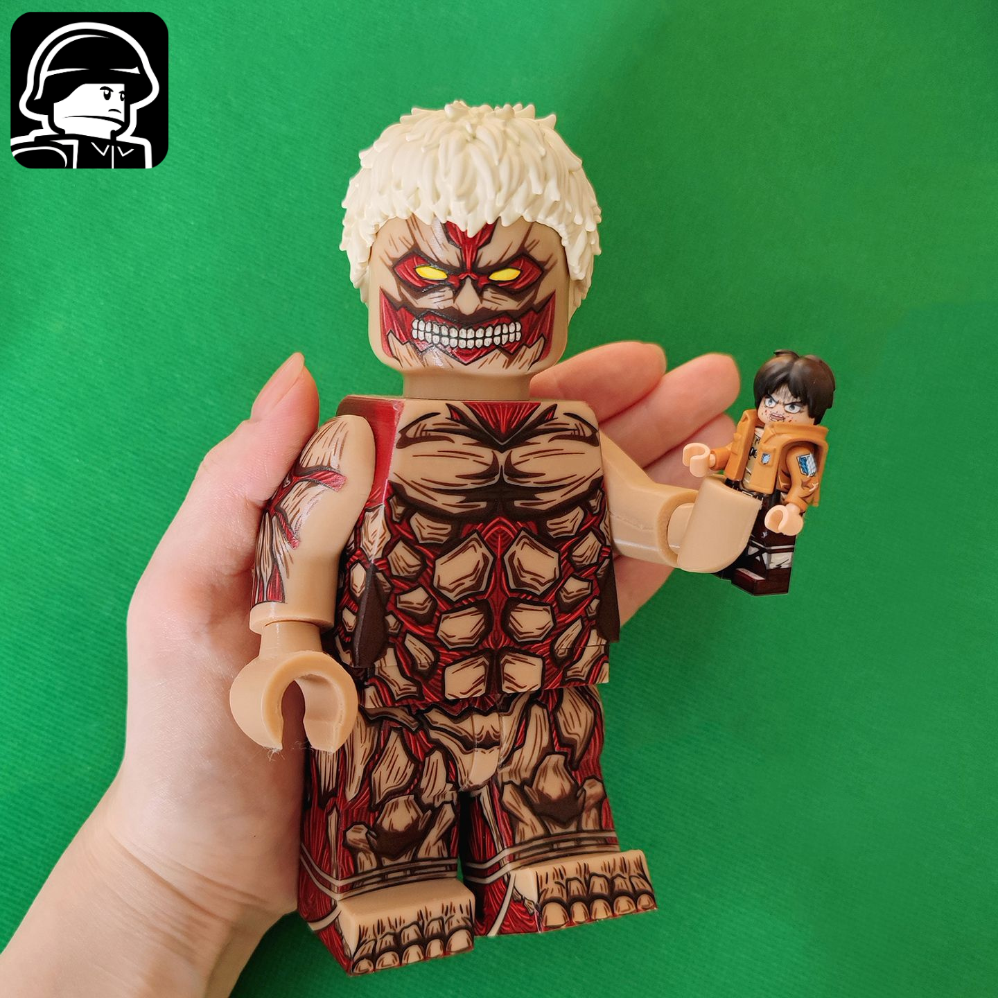 Armored Titan (16.5CM) | Custom Giant Minifigure