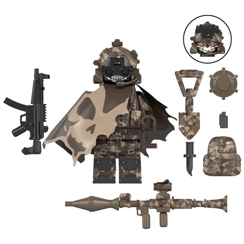 Deathmask Operative (Engineer) | Custom Minifigure