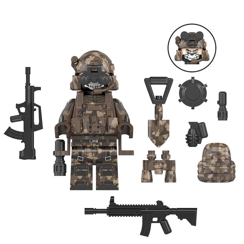 Deathmask Operative (Scout) | Custom Minifigure