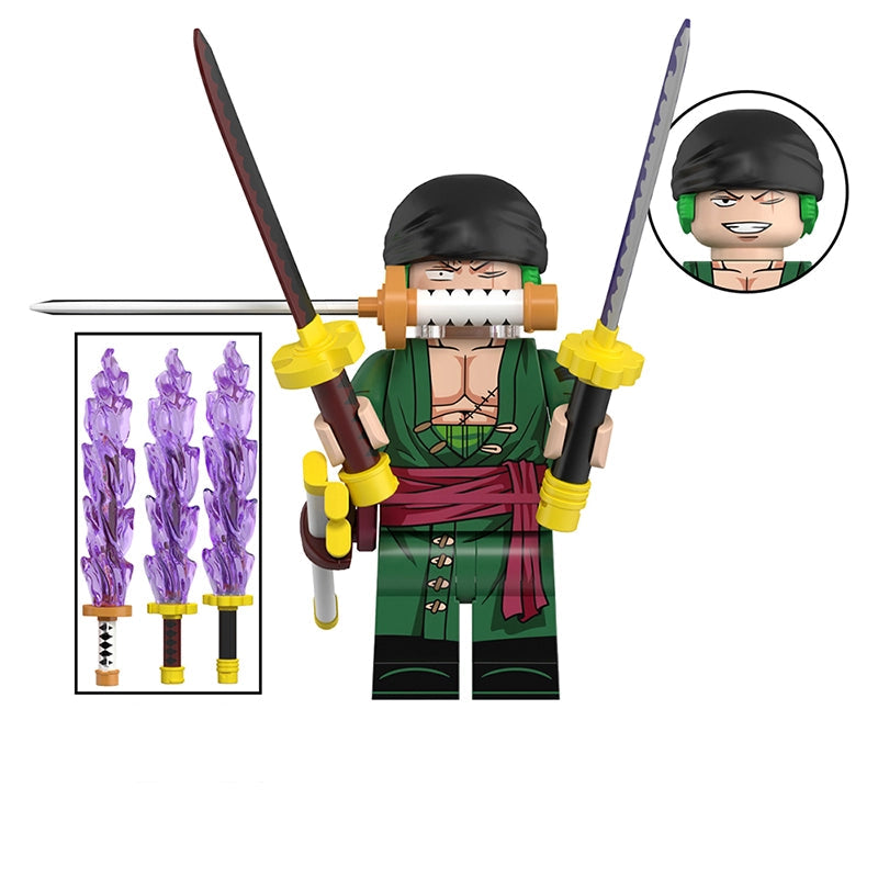 Triple Blade Ronin (Bandana) | Custom Minifigure