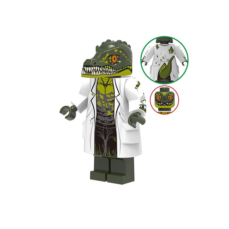 Reptilian Geneticist (001) | Custom Minifigure