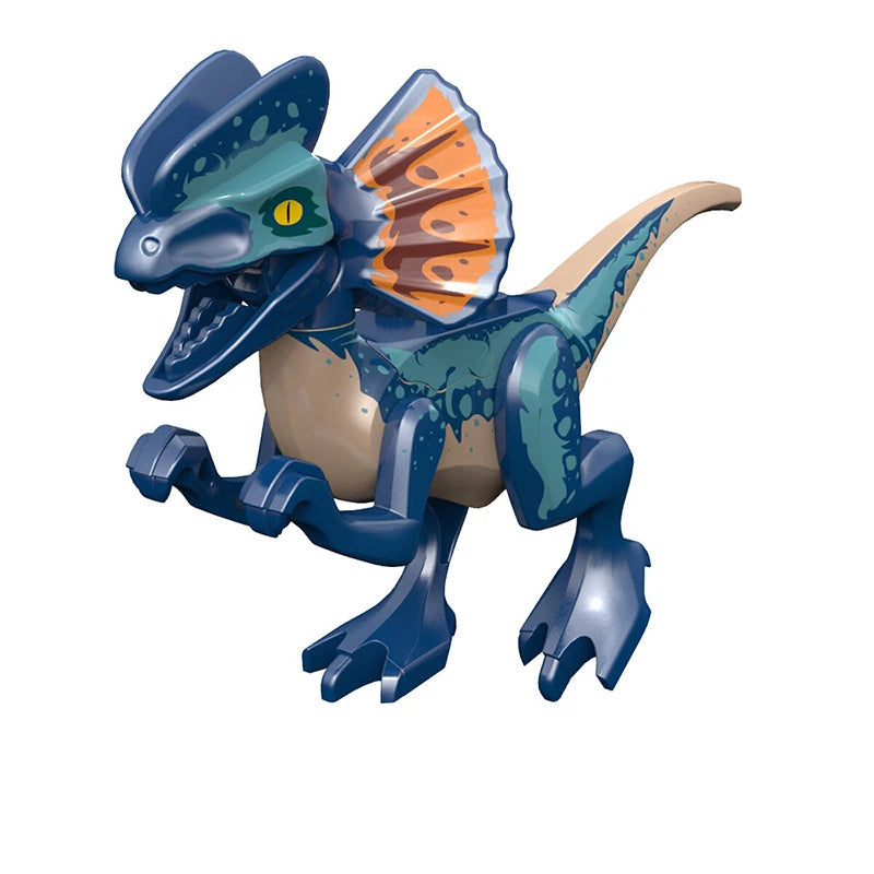 Dilophosaurus (002) | Custom Brick-Figure