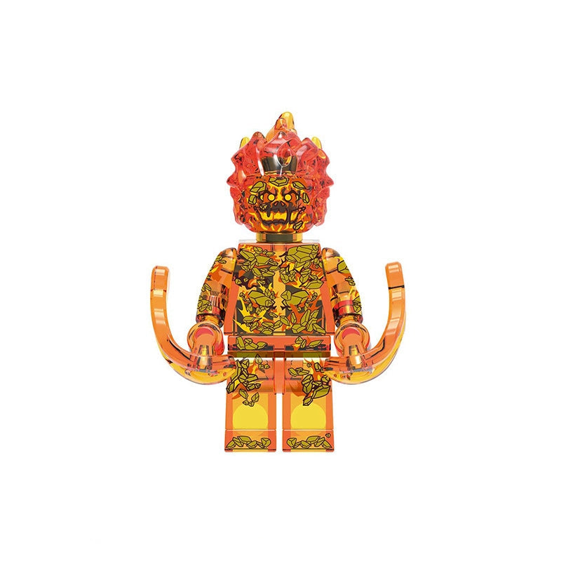 Fire Elemental (001) | Custom Minifigure