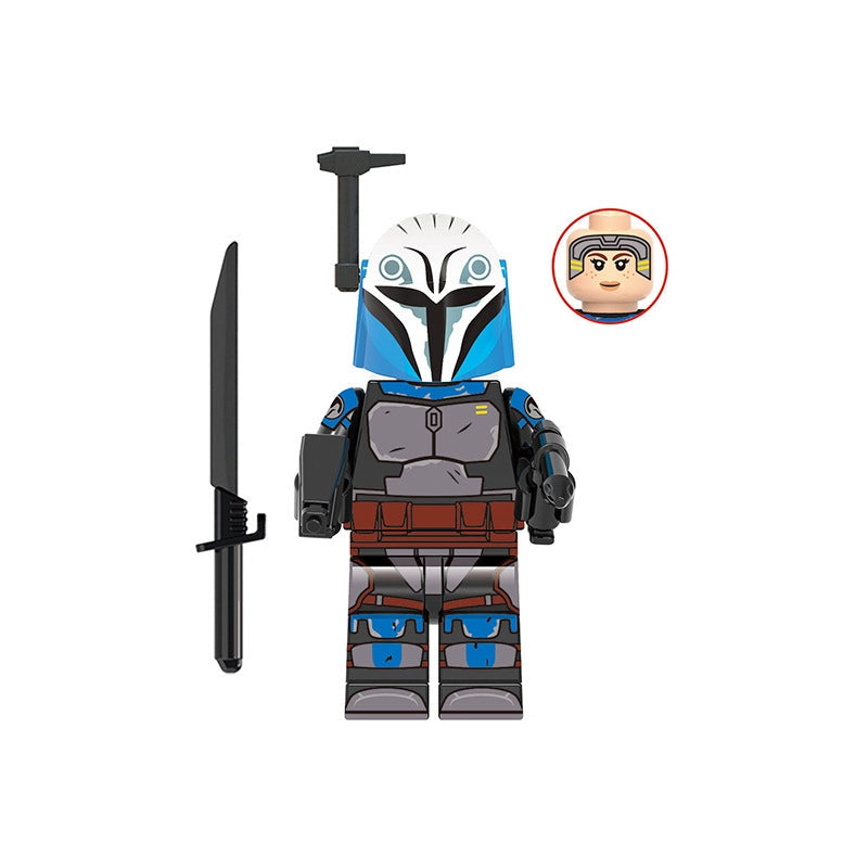 BF1800 – Ironveil Huntress | Custom Brick Figure