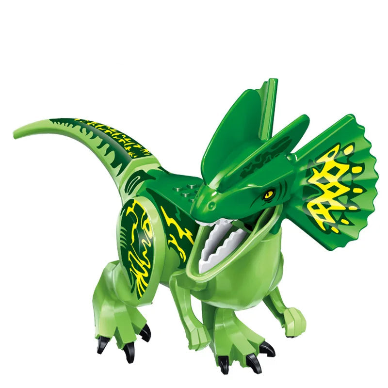 Dilophosaurus (005) | Custom Brick-Figure