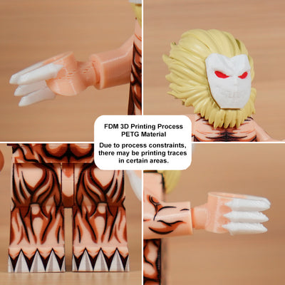 Jaw Titan (9.5CM) | Custom Giant Minifigure