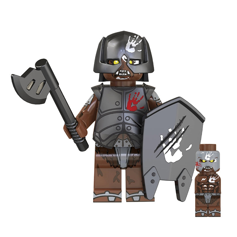 Uruk-hai Orc (026) | Custom Minifigure